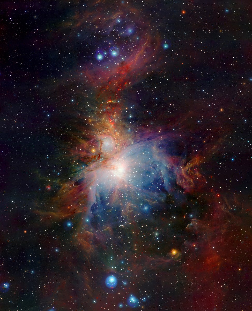 Через любительский телескоп. ESO/J. Emerson/VISTA [CC BY 4.0 (https://creativecommons.org/licenses/by/4.0)]
