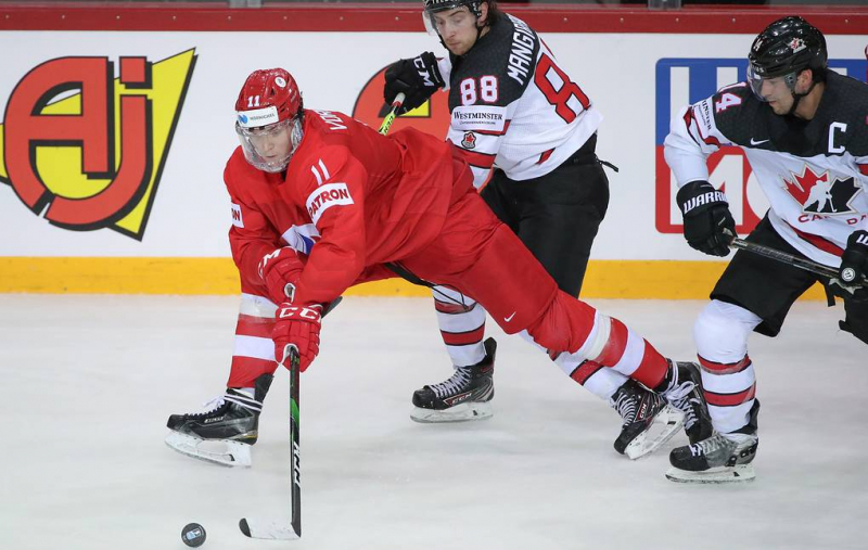 Воронков признан самым ценным хоккеистом сборной России по итогам года

