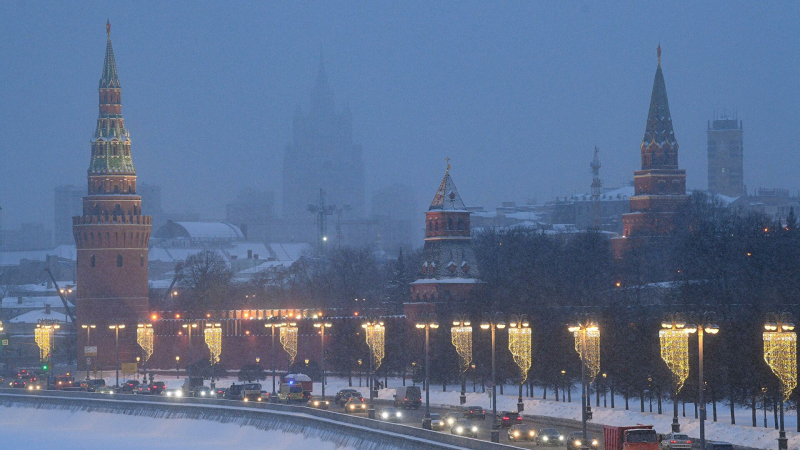 На Москву обрушился сильнейший за 28 лет снегопад