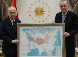 «Сообщение русскому медведю»: в Турции оценили карту Эрдогана