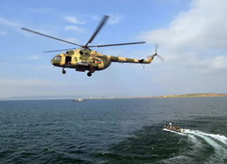 В Азербайджане разбился военный вертолет