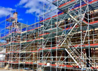 Cтроительные леса: важная вещь во время проведения строительных работ
