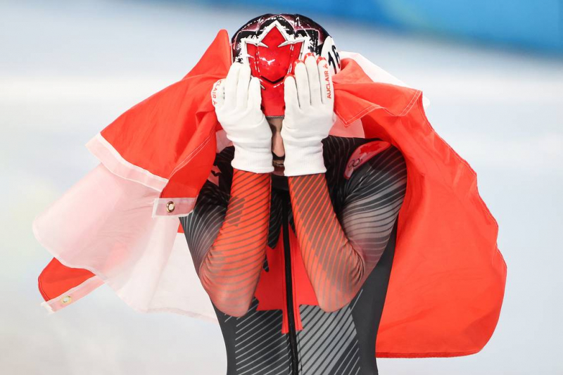 Российский шорт-трекист Елистратов завоевал бронзу Олимпиады на дистанции 1 500 метров

