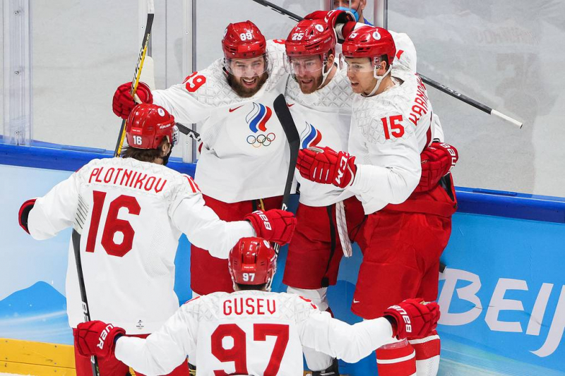 Сборная России по хоккею завоевала серебряные медали Олимпийских игр

