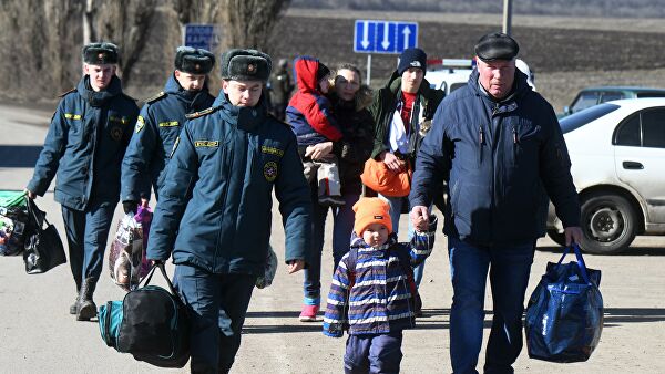 В Воронеж прибыл второй поезд с беженцами из ДНР и ЛНР