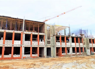 В Серпухове начали возводить третий этаж детского сада