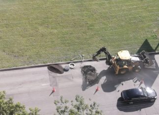 Столичные газовики «защищают» газопровод на Верхних полях