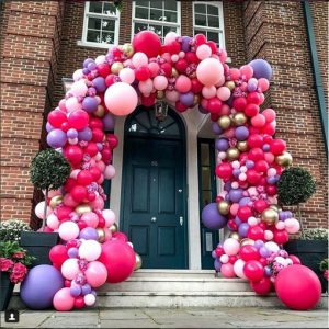 Арка из воздушных шаров: отличное украшение для торжественных мероприятий