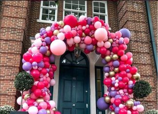 Арка из воздушных шаров: отличное украшение для торжественных мероприятий