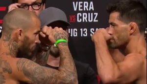 Марлон Вера отправил Доминика Круса в глухой нокаут на UFC on ESPN 41