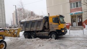 Оказание услуг по вывозу снега в СПб