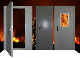 Противопожарные двери: типы и особенности