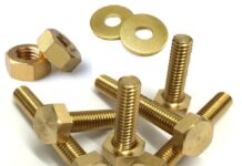 Где используется латунный крепеж?