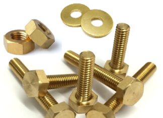Где используется латунный крепеж?