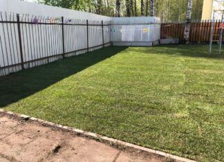 Устройство рулонного газона: преимущества технологии