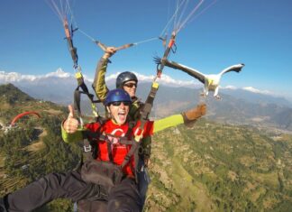 Параглайдинг в Гудуари для смельчаков и любителей экстрима