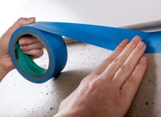 Малярный скотч: какой бывает, сфера применения и выбор