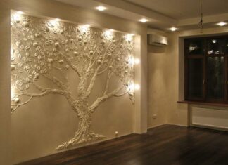 Виды декора для стены – советы по использованию