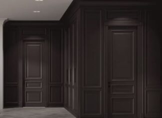 Классические двери в интерьере