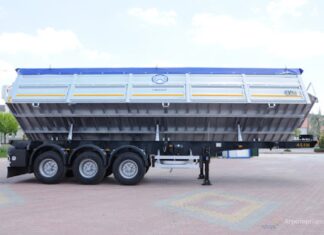 Описание характеристики и предназначения самосвальных полуприцепов-зерновозов