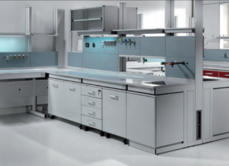 Мебель для лабораторий – виды и особенности