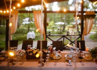 Как подготовить беседку для вечеринки: декор, освещение и развлечения