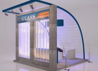 Как использовать стекло на выставочном стенде