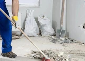 Этапы уборки помещений после завершения ремонта