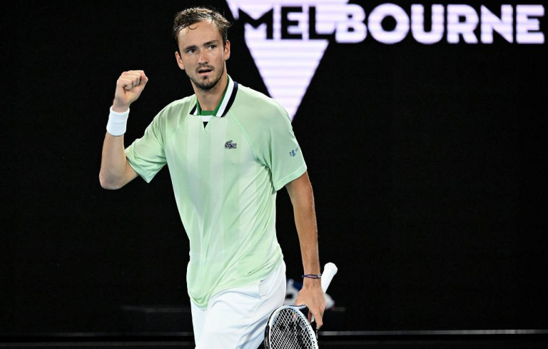 Даниил Медведев вышел в финал Australian Open

