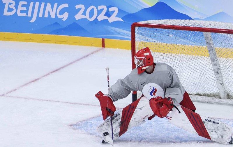Федотов будет защищать ворота сборной России по хоккею в стартовом матче на Олимпиаде

